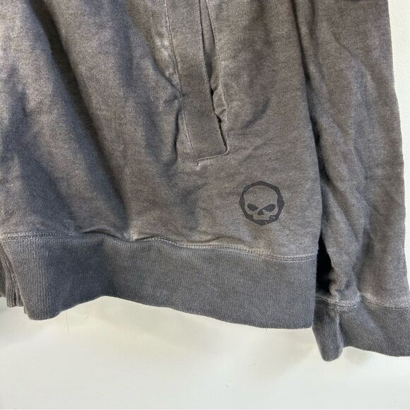 Harley-Davidson Charcoal Gray Skull Graphic Jacket size 2XL - Picture 4 of 10